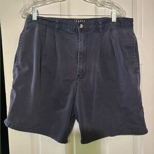 Trader Bay Navy Flat Front Shorts